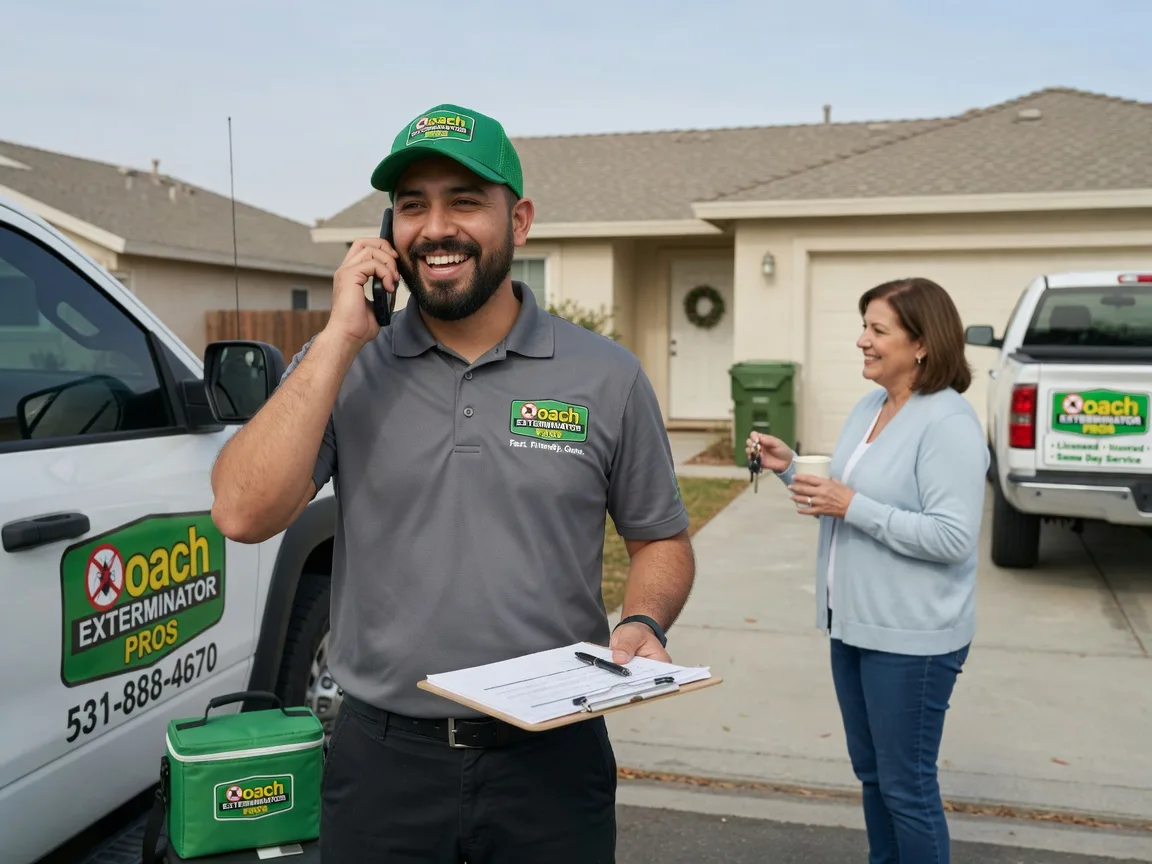 Pest Control Roach Exterminator Morral, OH FAQs
